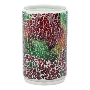 FOUNTAIN TABLE TOP MOSAIC GLASS W/LED FOUNTAIN TABLE TOP MOSAIC GLASS W/LED